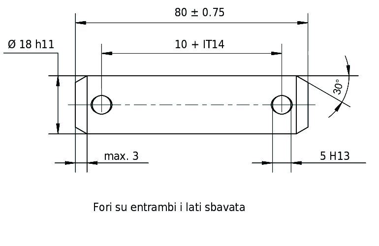 Perni DIN EN 22340 / ISO 2340 Forma B Perni DIN EN 22340 / ISO 2340 Forma B