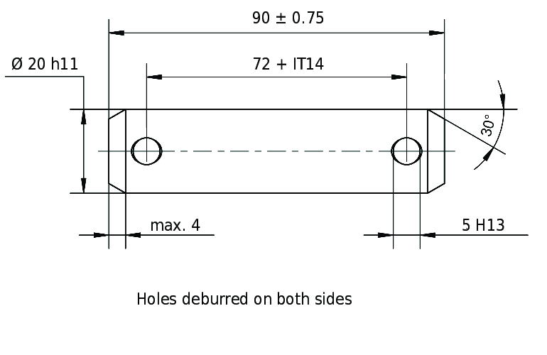Bolts DIN EN 22340 / ISO 2340 form B Bolts DIN EN 22340 / ISO 2340 form B