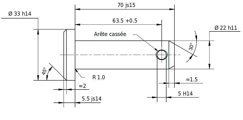 Configurateur de goujons selon plan Configurateur de goujons selon plan