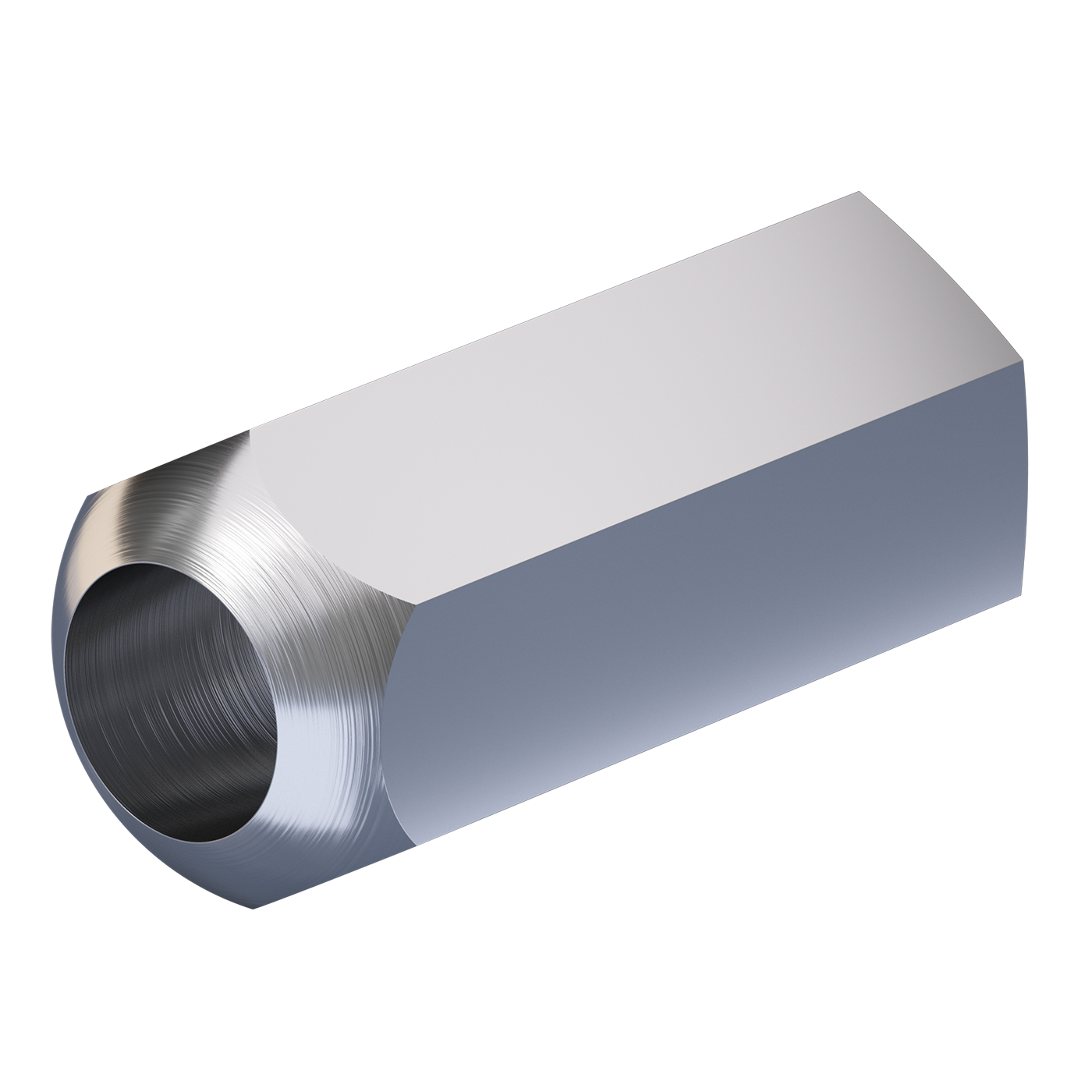 Hexagonal distance nut