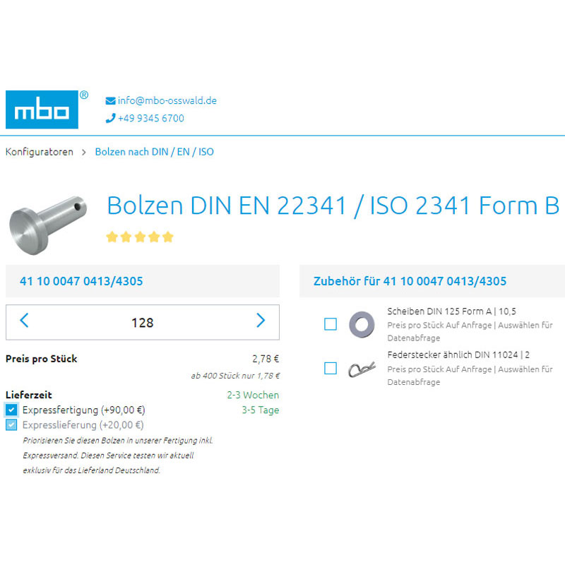 mbo Osswald – Fabrication express de goujons