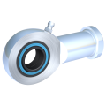 Rod ends of the slim E series from mbo Osswald, are  according to DIN ISO 12240-4 (DIN 648). This rod end with female thread is with double face sealing in steel/steel version and needs maintenance and can be regreased.