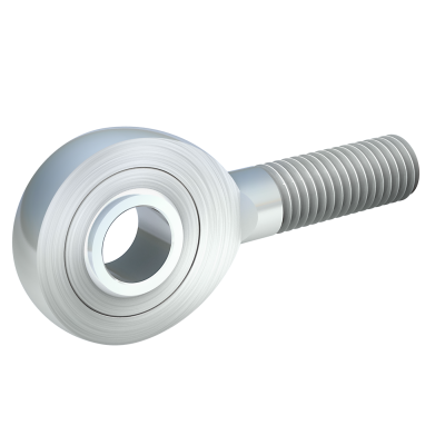 Rod ends DIN ISO 12240-4 (DIN 648) E series maintenance-free version male thread