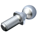 mbo Oßwald fertigt Kugelzapfen nach DIN 71803 Form C mit Gewindezapfen und Schlüsselfläche. Zur Wahl stehen Stahl und Edelstahl 1.4305 oder 1.4404, A4-Qualität als Werkstoff.