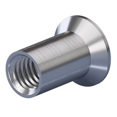 Sleeve nut with collar Sleeve nut with collar