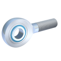 Rod ends of the slim E series, are according to DIN ISO 12240-4 (DIN 648). This rod end with male thread from mbo Osswald is with double face sealing deliverable. These versions are maintenance-free and steel galvanised, too.
