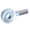 Embouts à rotule de la version étroite série E, sont selon DIN ISO 12240-4 (DIN 648). Cet embout à rotule avec filetage par mbo Osswald est avec étanchéifié double face livrable. Ces versions sont sans maintenance et acier galvanisé.