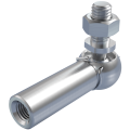 mbo Osswald est un fabricant de joint à angle, joints à angles, semblable DIN 71802 forme CS, avec pivot fileté et coussinet sphérique longue. Les matériaux suivants sont disponibles : acier ou acier inoxydable 1.4305, resp. acier inoxydable 1.4404, qualité A4.