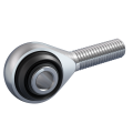 Rod ends, rod end DIN ISO 12240-4 (DIN 648) K series from the specialist mbo Osswald, are available with sealings (rod end with sealing, rod ends with sealing). This high performance version is with male thread, needs maintenance and material stainless steel.